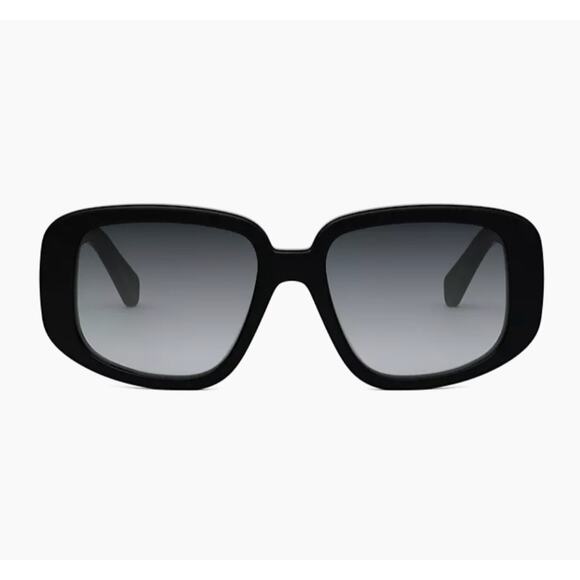 CELINE  Three Dots 55MM Geometric Sunglasses NEW